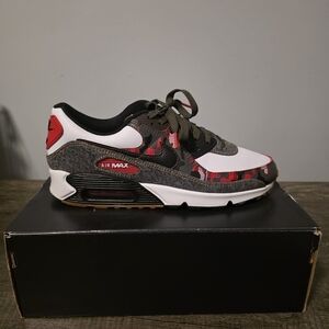 Nike Air Max Sneakers - Red and Black